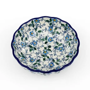 Miska muszelka 023 h-4cm <br> 2089X Niezapominajki